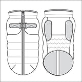 Auguste Harness Downjacket by Milk & Pepper - Bobo and the Fox