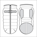 Aubin Harness Downjacket by Milk & Pepper - Bobo and the Fox