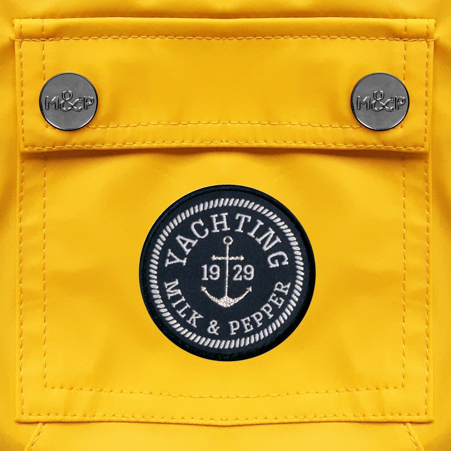 Babord Yellow Raincoat by Milk & Pepper - Bobo and the Fox