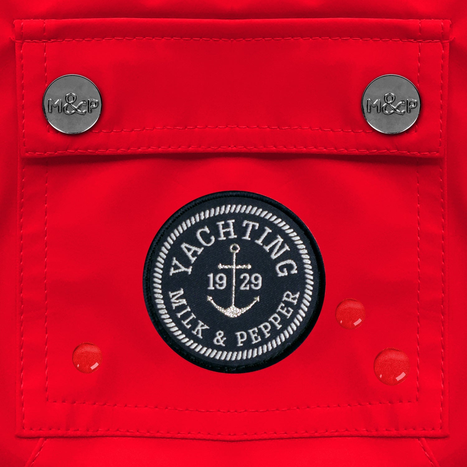 Babord Raincoat Red by Milk & Pepper - Bobo and the Fox