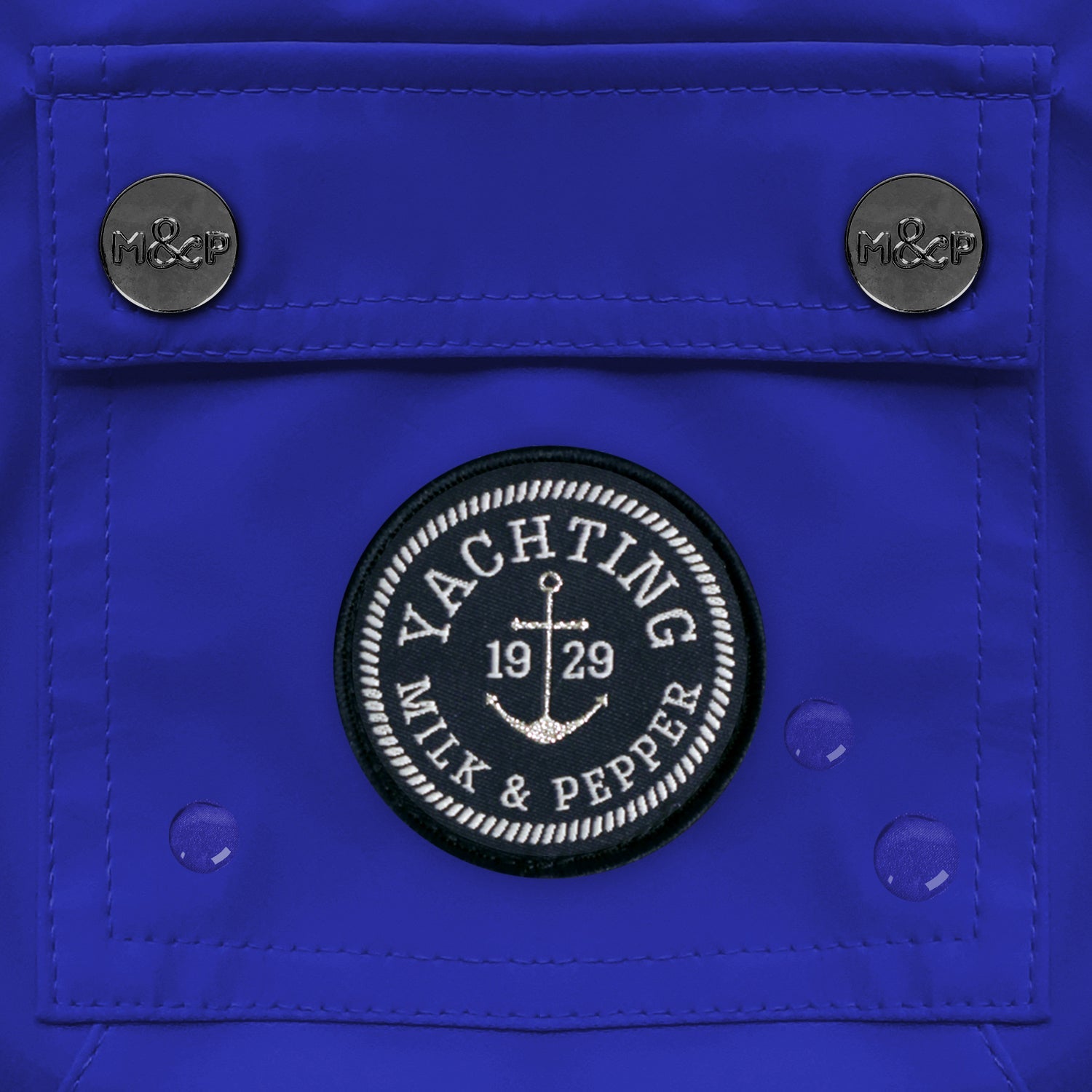 Babord Blue Raincoat by Milk & Pepper - Bobo and the Fox