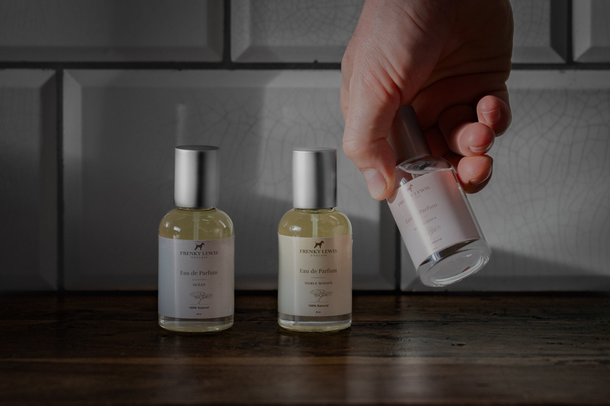 100% Natural Dog Perfume - Wild Garden by Frenky Lewis - Bobo and the Fox