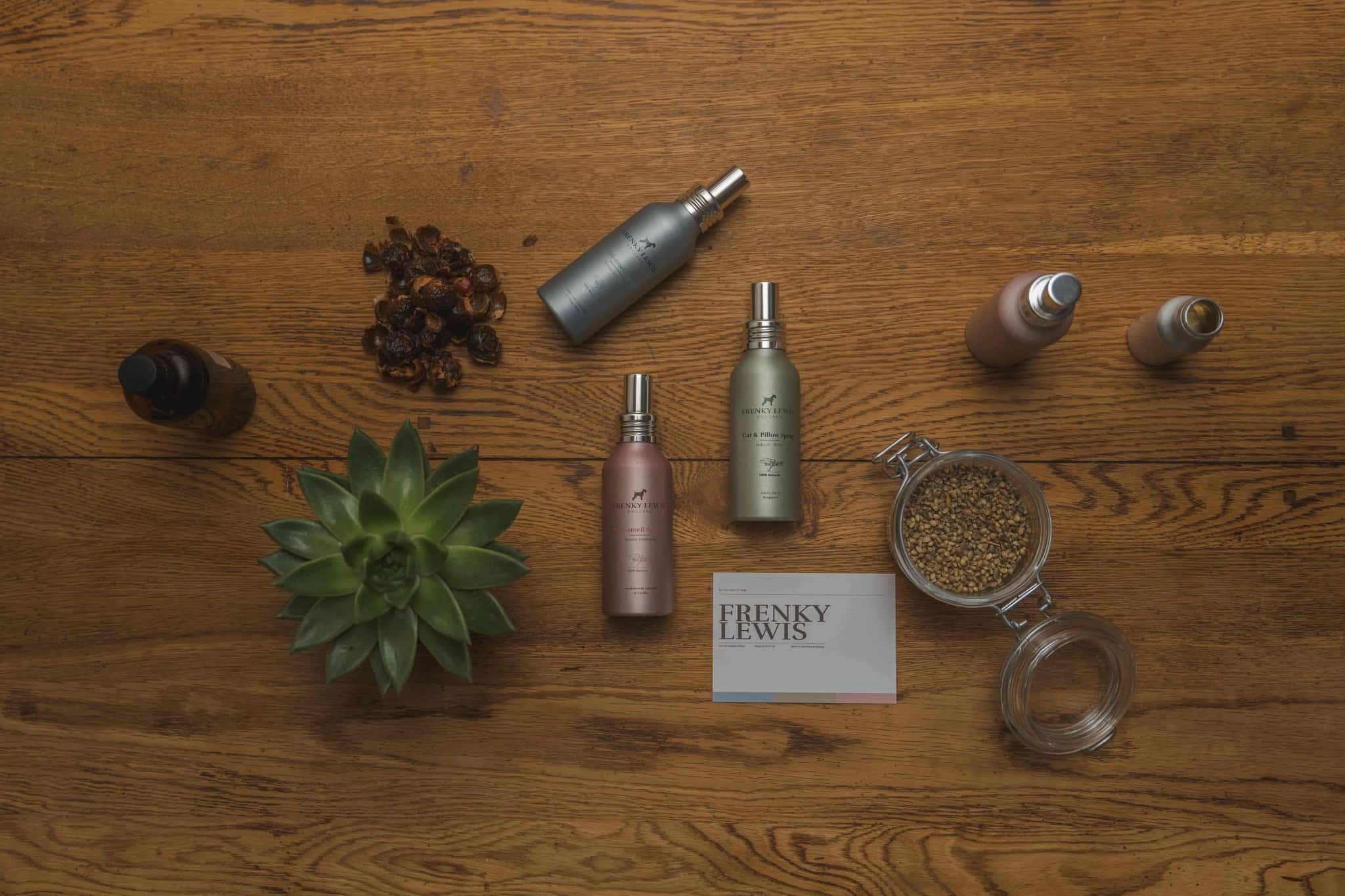 100% Natural Anti Smell Spray - Green Tea and Bergamot by Frenky Lewis - Bobo and the Fox