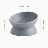 Ceramic Food Bowl - Gray and Dark Blue - Bobo and the Fox