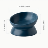 Ceramic Food Bowl - Gray and Dark Blue - Bobo and the Fox