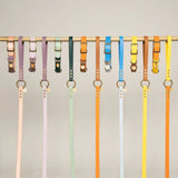 Bi - color Biothane Leash Yellow and Orange by Kitsune Dog - Bobo and the Fox