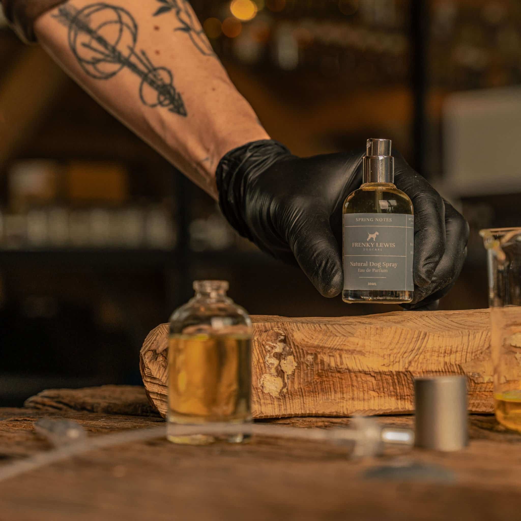 100% Natural Dog Perfume - Wild Garden by Frenky Lewis - Bobo and the Fox