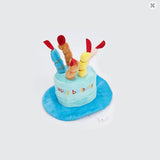 Chapéu de Aniversário Ajustável para Cão com Velas Coloridas