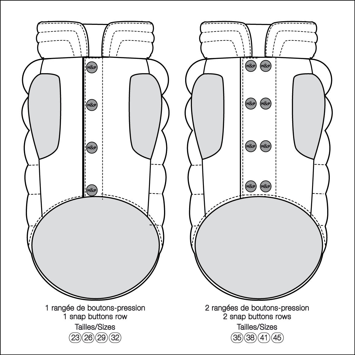 Tissia Downjacket Leopard / Black Fur by Milk & Pepper - Bobo and the Fox