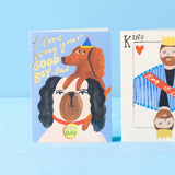 Being Your Good Boy Dog Dad Card – Eleanor Bowmer