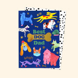 Best Dog Dad Card - Eleanor Bowmer