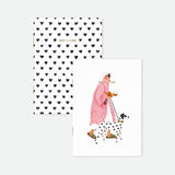 Pack de 2 Cadernos A6 de Bolso Dálmata – All the Ways to Say