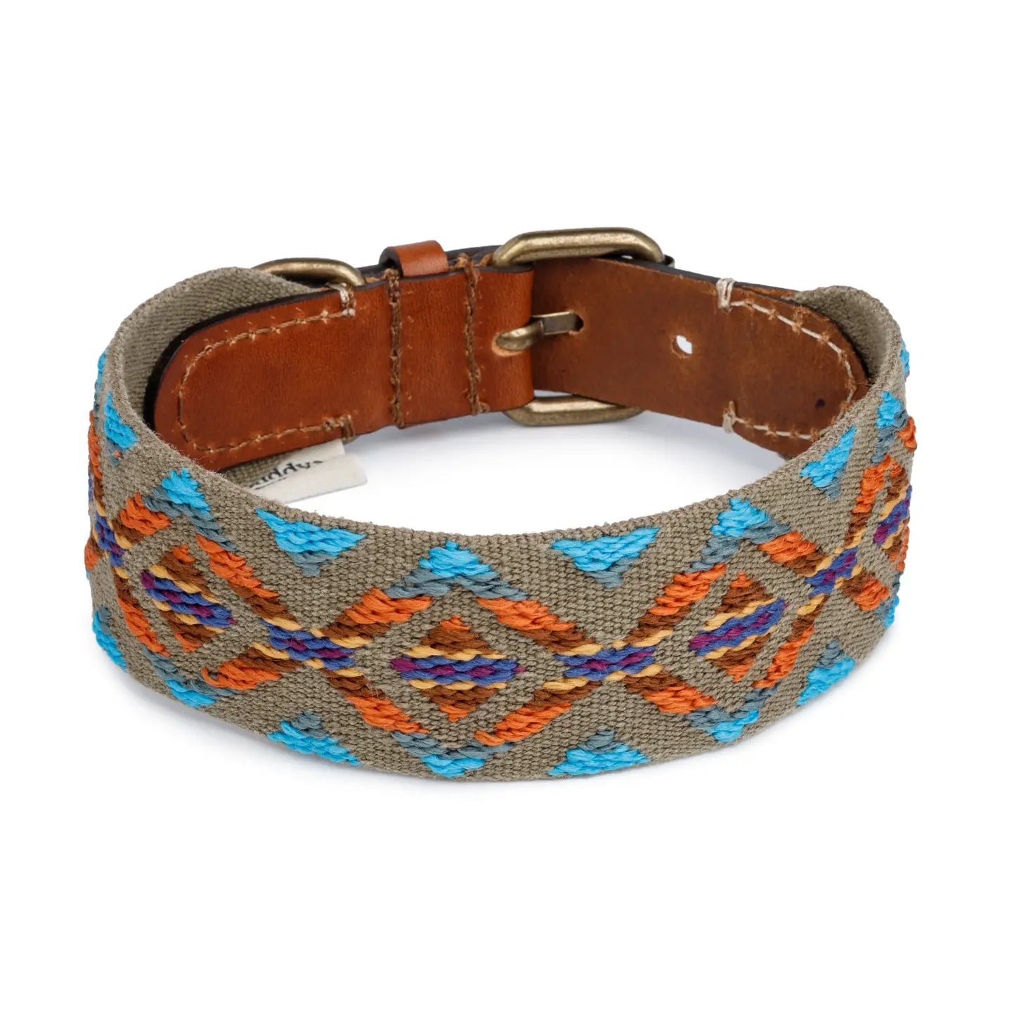 Etna Green Dog Collar by Buddys Dogwear - Bobo and the Fox