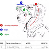 Chapéu de Sol para Cão Estilo Boné