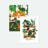 Pack de 2 Cadernos A6 de Bolso “Life with Pets & Plants” - All the Ways to Say