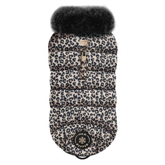 Tissia Downjacket Leopard / Black Fur by Milk & Pepper - Bobo and the Fox