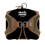 Gabin Harness Khaki / Brown by Milk & Pepper - Bobo and the Fox