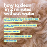 One Two Clean - Dog Cleansing Gel No - Rinse 98% Natural by Jampy - Bobo and the Fox