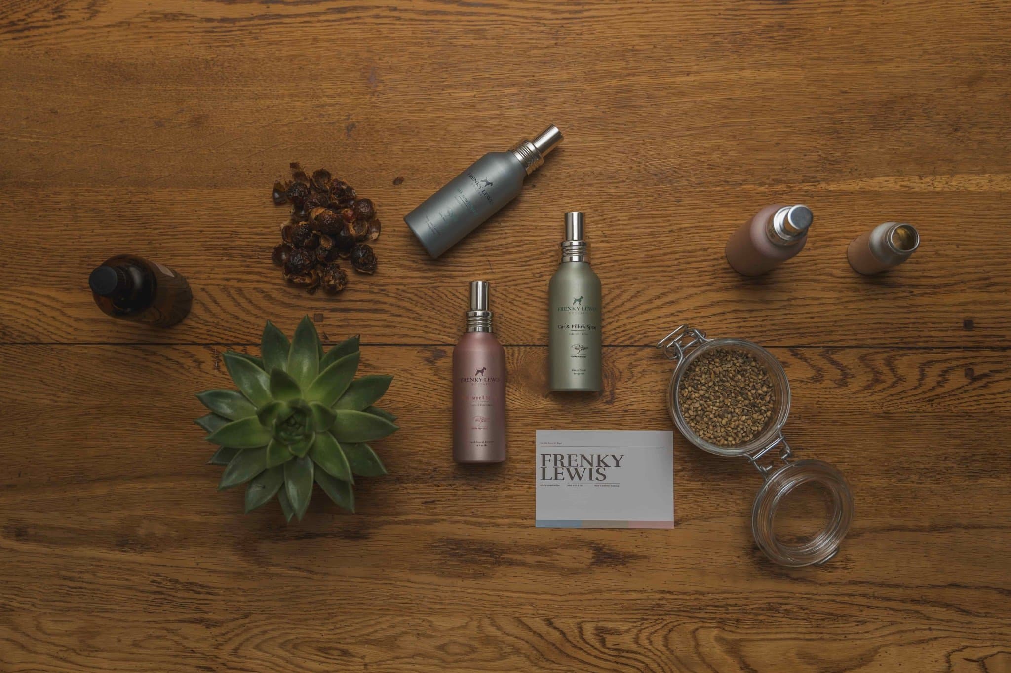 100% Natural Anti Smell Spray Sandalwood,Jasmine and Vanilla by Frenky Lewis - Bobo and the Fox