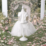 Vestido de Tule Elegante para Casamento – Cães de Pequeno Porte