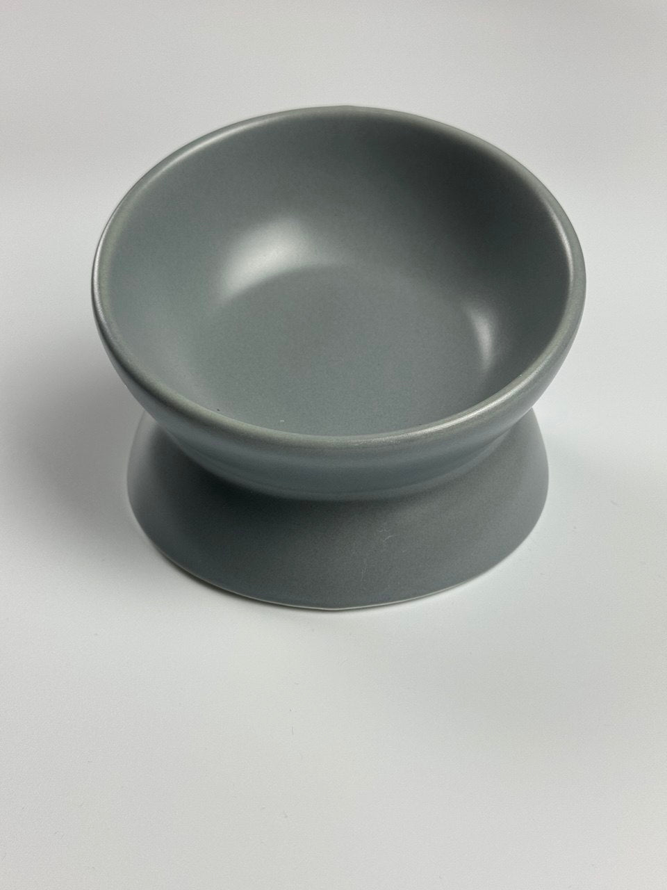 Ceramic Food Bowl - Gray and Dark Blue - Bobo and the Fox