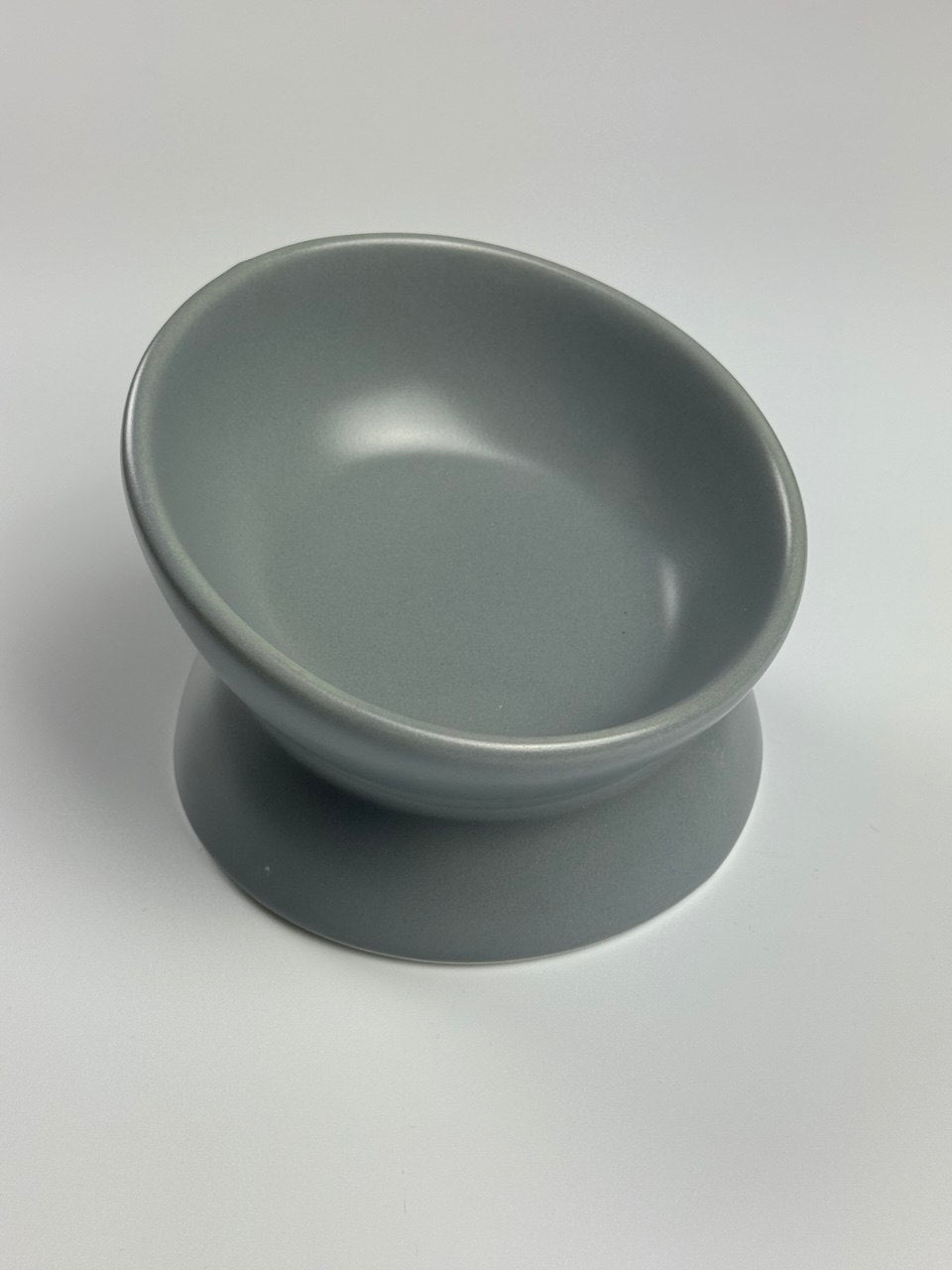 Ceramic Food Bowl - Gray and Dark Blue - Bobo and the Fox