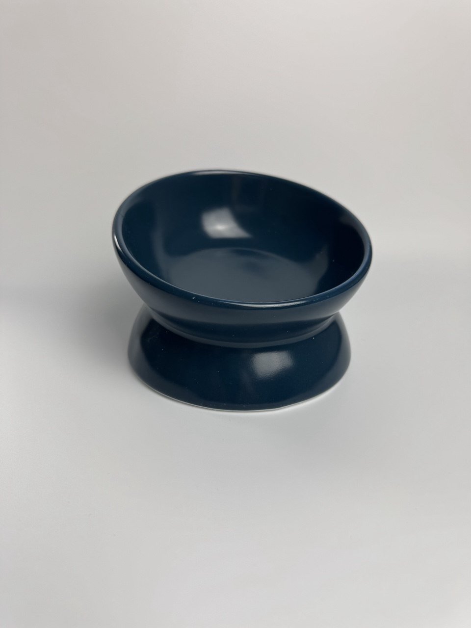 Ceramic Food Bowl - Gray and Dark Blue - Bobo and the Fox