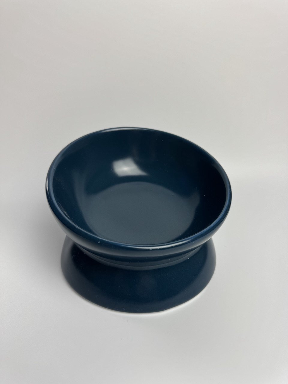 Ceramic Food Bowl - Gray and Dark Blue - Bobo and the Fox