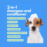 The Number One Shampoo+Conditioner Hypoallergenic For Dogs by Jampy - Bobo and the Fox
